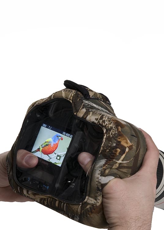 BodyGuard® M with Grip CB (Clear Back) Realtree Max 4, LensCoat