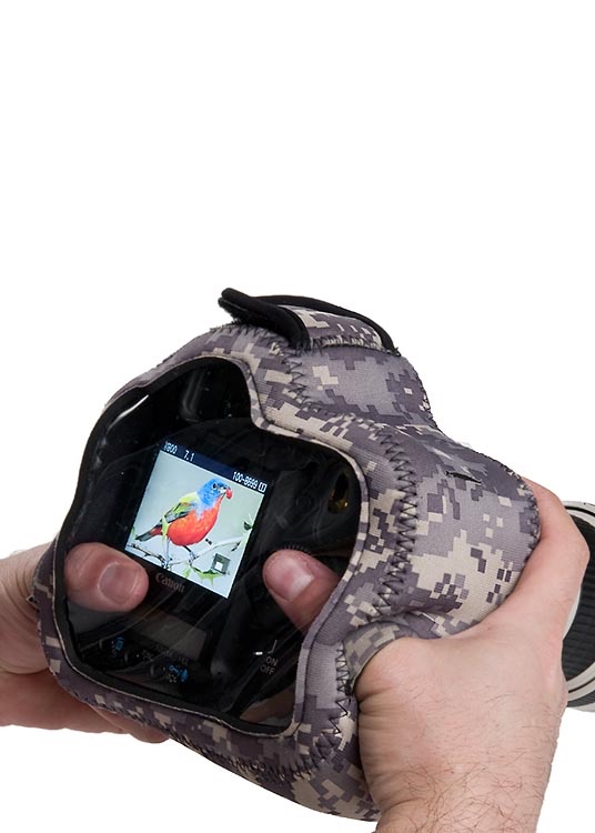 BodyGuard® R CB (Clear Back) with Grip Digital Camo