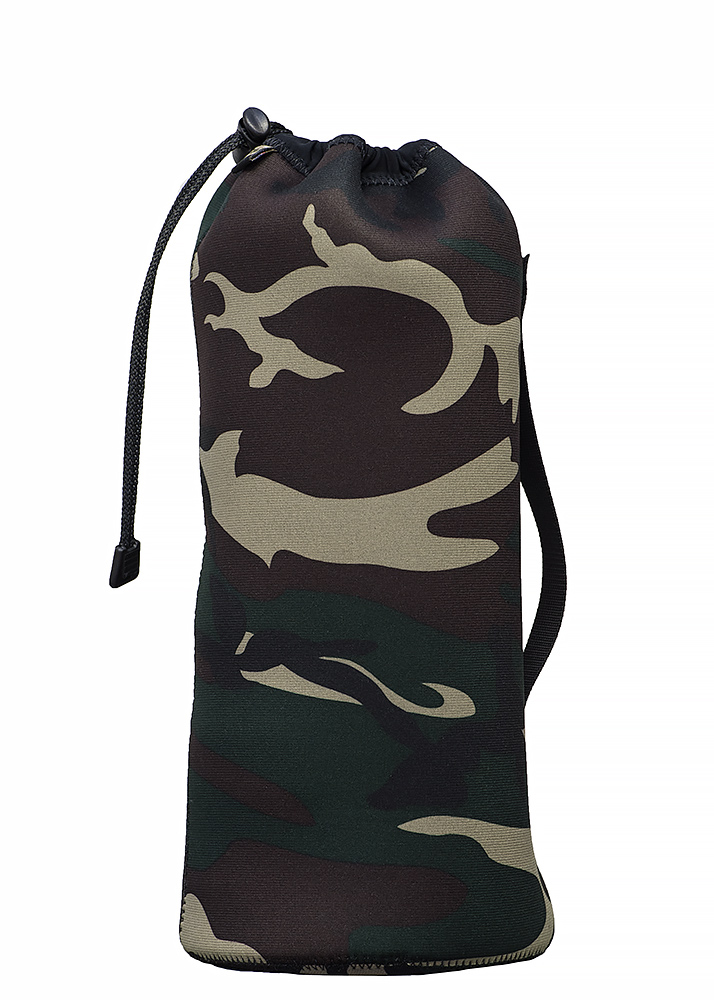 LensPouch 3XLarge Forest Green Camo