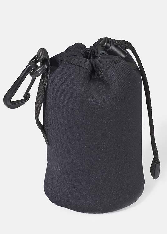 Lens Pouch Small Wide - Black