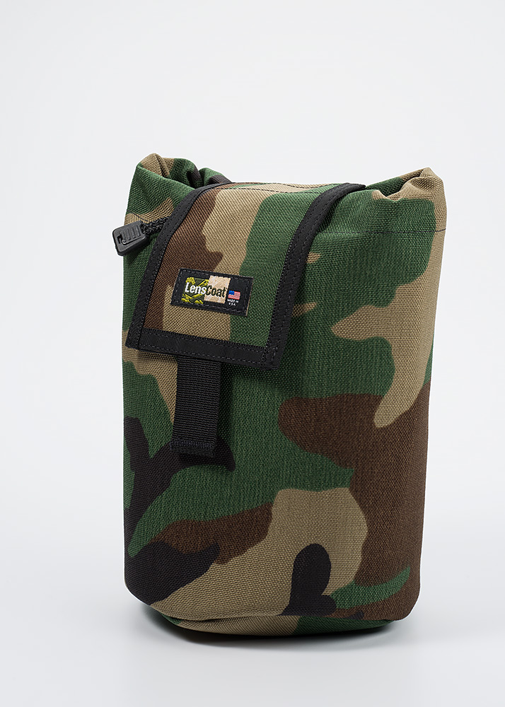 Roll up MOLLE Pouch Large Forest Green Camo
