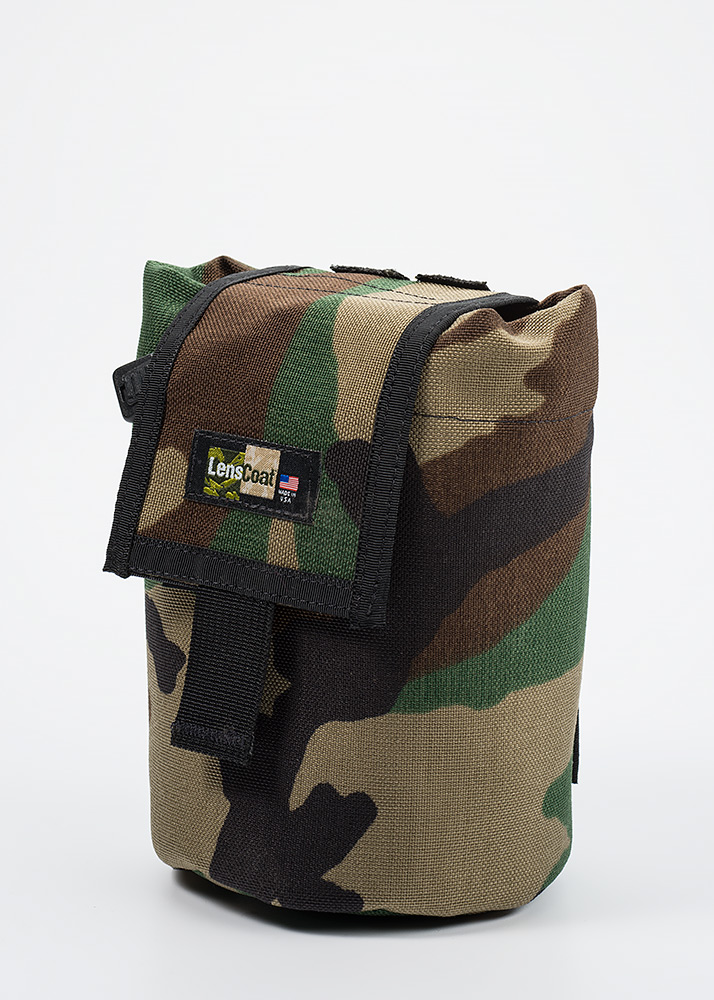 Roll up MOLLE Pouch Medium Forest Green Camo